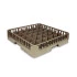 Panier lave vaisselle à verres économique compartimenté 500x500 mm Panier lave vaisselle à verres économique compartimenté 500x500 mm