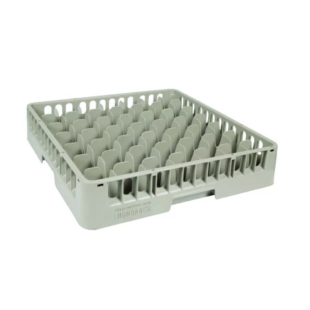Panier lave vaisselle à verres économique compartimenté 500x500 mm Panier lave vaisselle à verres économique compartimenté 500x500 mm