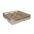 Panier lave vaisselle à verres économique compartimenté 500x500 mm Panier lave vaisselle à verres économique compartimenté 500x500 mm