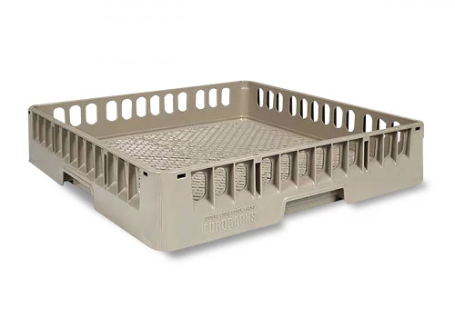 Panier lave vaisselle pour objets creux et couverts 500x500 mm