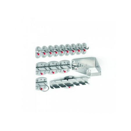 Crochets et supports pour panneaux perforées Crochets et supports pour panneaux perforées