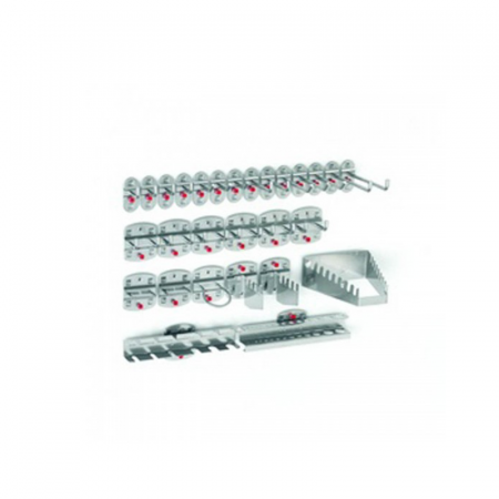 Crochets et supports pour panneaux perforées Crochets et supports pour panneaux perforées