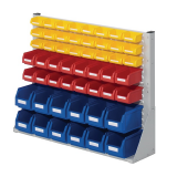 Rack fixe équipés de bacs à bec Rack fixe équipés de bacs à bec