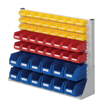 Rack fixe équipés de bacs à bec Rack fixe équipés de bacs à bec