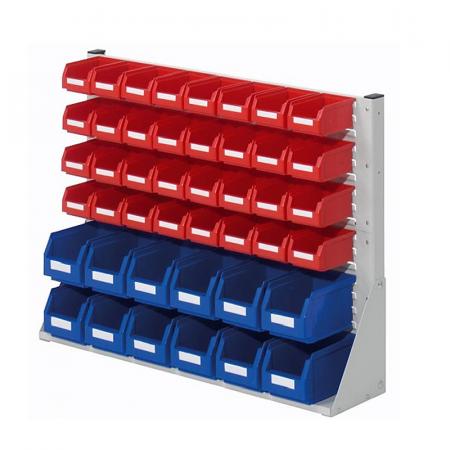 Rack fixe équipés de bacs à bec Rack fixe équipés de bacs à bec