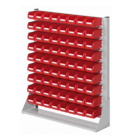 Rack fixe équipés de bacs à bec Rack fixe équipés de bacs à bec