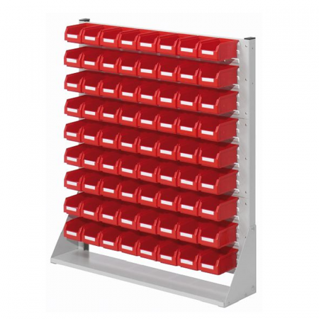 Rack fixe équipés de bacs à bec Rack fixe équipés de bacs à bec