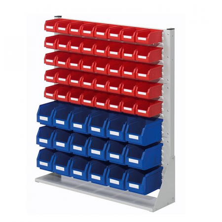 Rack fixe équipés de bacs à bec Rack fixe équipés de bacs à bec