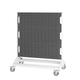 16917170 - Rack à Bacs Mobile H 1250 mm Double Face - 6 panneaux - Sans bacs - Gris Anthracite RAL 7016 16917170 - Rack à Bacs Mobile H 1250 mm Double Face - 6 panneaux - Sans bacs - Gris Anthracite RAL 7016