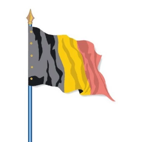 Drapeau des pays du monde sur hampe