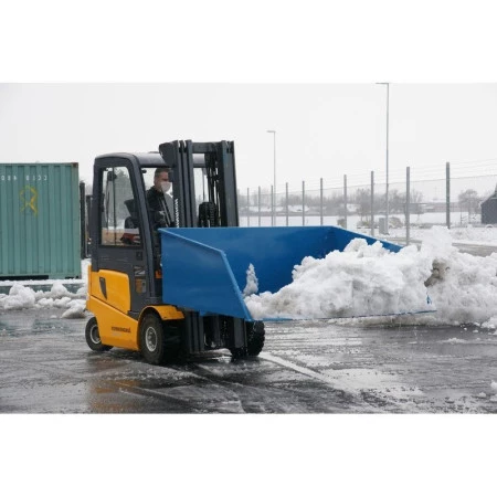 Pelle chargeuse pour transport de neige Pelle chargeuse pour transport de neige