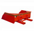 Pelle BSE 200, peint, Rouge feu Pelle BSE 200, peint, Rouge feu