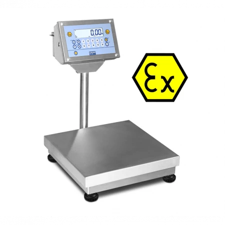 Balance de table inox ATEX zone 2 et 22