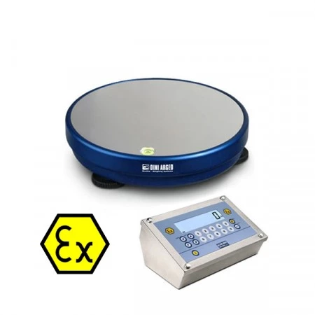 Balance plateforme ronde ATEX zone 2 et 22