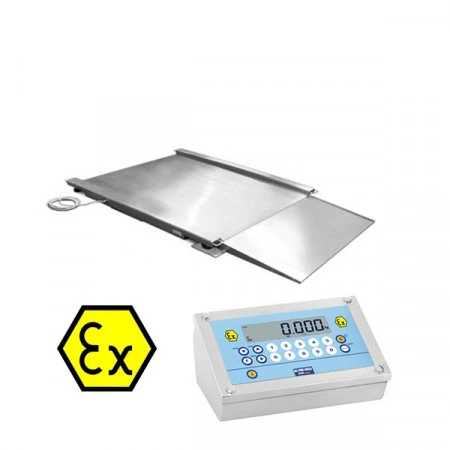 Plateforme en inox ATEX zone 1 et 21