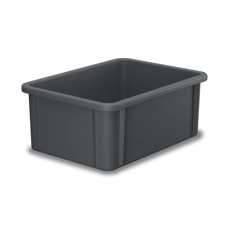 Bac plastique alimentaire bord en U - 13 à 18 L Bac plastique alimentaire bord en U - 13 à 18 L