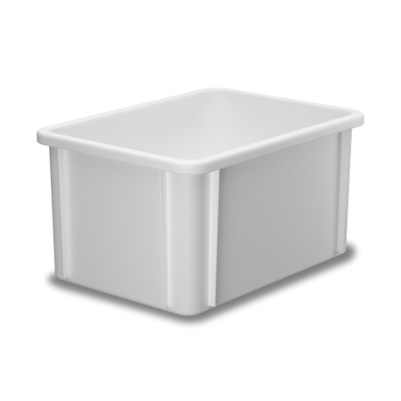 Bac plastique alimentaire bord en U - 13 à 18 L Bac plastique alimentaire bord en U - 13 à 18 L