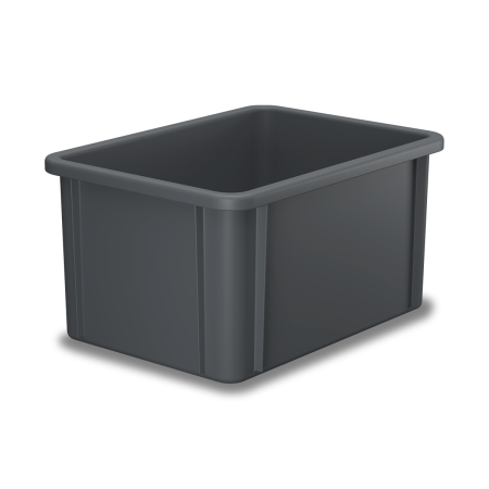 Bac plastique alimentaire bord en U - 13 à 18 L Bac plastique alimentaire bord en U - 13 à 18 L