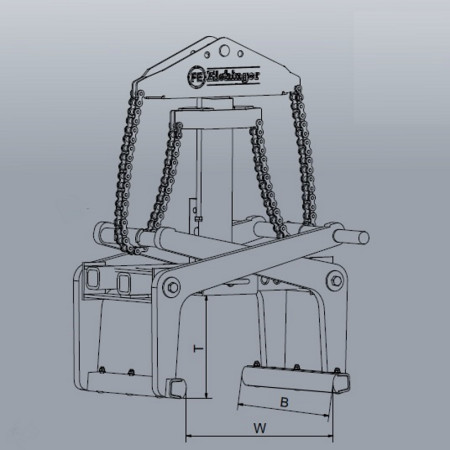 Pince de levage pour éléments préfabriqués Pince de levage pour éléments préfabriqués