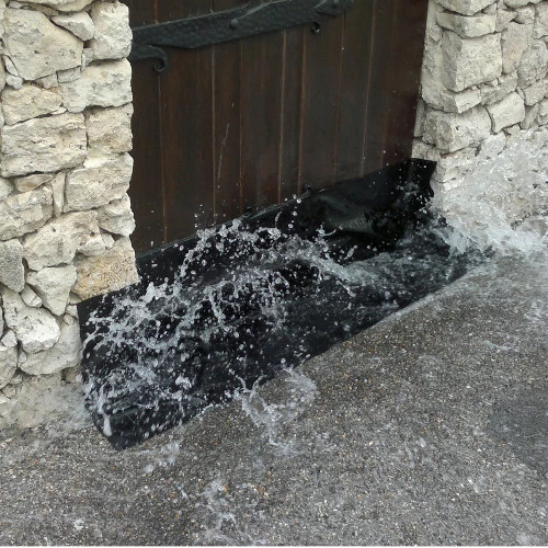Obturateur à usage unique pour porte et caniveau