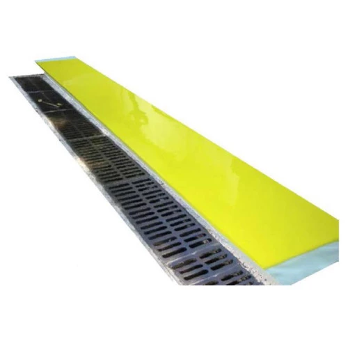 Plaque d'obturation rectangle en polyuréthane réutilisable