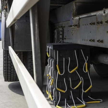 La capacité de charge est de 49 tonnes La capacité de charge est de 49 tonnes