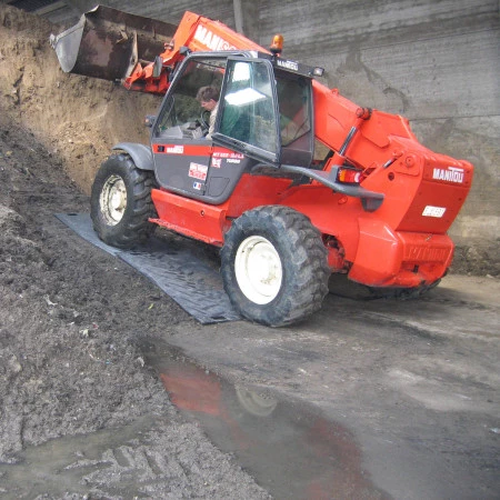 Pour le passage d'engins lourds sans risque d'enlisement Pour le passage d'engins lourds sans risque d'enlisement
