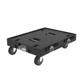 Plateau roulant plastique convertible Dolly Max pour bac 800 x 600 mm Plateau roulant plastique convertible Dolly Max pour bac 800 x 600 mm