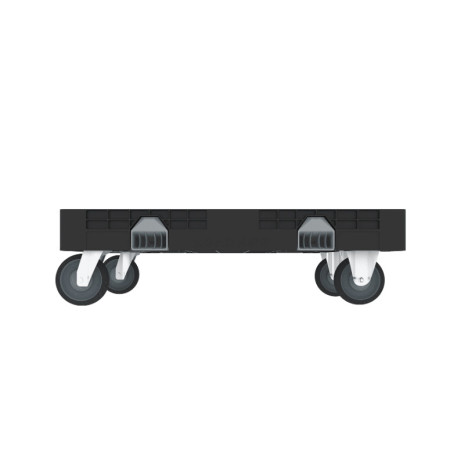 Plateau roulant plastique convertible Dolly Max pour bac 800 x 600 mm Plateau roulant plastique convertible Dolly Max pour bac 800 x 600 mm