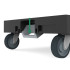 Plateau roulant plastique convertible Dolly Max pour bac 800 x 600 mm Plateau roulant plastique convertible Dolly Max pour bac 800 x 600 mm