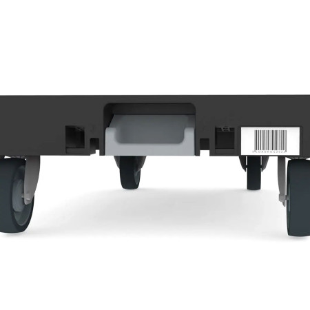 Plateau roulant plastique convertible Dolly Max pour bac 800 x 600 mm Plateau roulant plastique convertible Dolly Max pour bac 800 x 600 mm