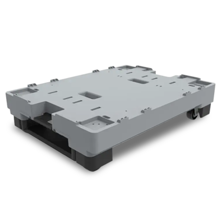 Plateau roulant plastique convertible Pally pour bac 800 x 600 mm Plateau roulant plastique convertible Pally pour bac 800 x 600 mm