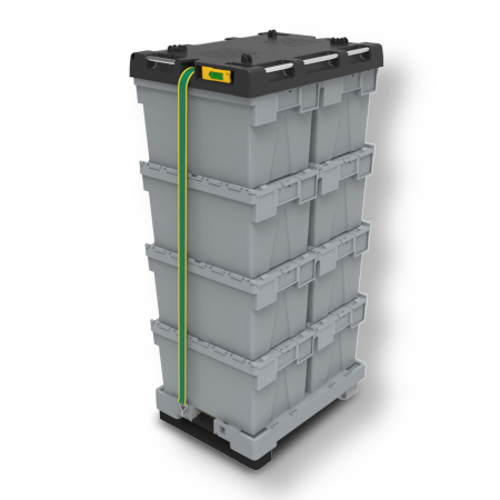 Plateau roulant plastique convertible Pally pour bac 800 x 600 mm Plateau roulant plastique convertible Pally pour bac 800 x 600 mm