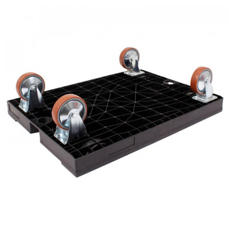 Plateau roulant porte-bacs 800 x 600 roues Desmopan Plateau roulant porte-bacs 800 x 600 roues Desmopan