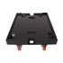 Plateau roulant porte-bacs 800 x 600 roues Desmopan Plateau roulant porte-bacs 800 x 600 roues Desmopan