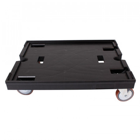 Plateau roulant porte-bacs 800 x 600 roues Desmopan Plateau roulant porte-bacs 800 x 600 roues Desmopan