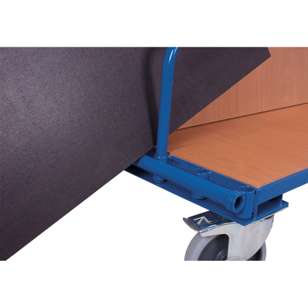 Chariot porte-panneaux sans ridelle - Plateau roulant à conception modulaire Chariot porte-panneaux sans ridelle - Plateau roulant à conception modulaire