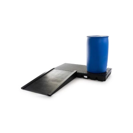 Rampe pour plateforme de rétention. Bac noir Rampe pour plateforme de rétention. Bac noir