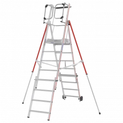 Escabeau mobile à hauteur réglable PIR