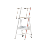 Plateforme individuelle de travail, hauteur de travail 2,46 m, 2 marches. Plateforme individuelle de travail, hauteur de travail 2,46 m, 2 marches.