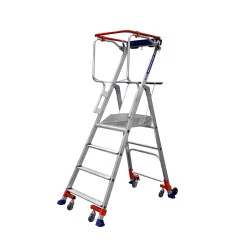 Plate-forme mobile Wheelys 3 et 4 marches - Duarib