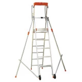 Escabeau PRO plateforme Aluminium, charge maximum 150 kg. Escabeau PRO plateforme Aluminium, charge maximum 150 kg.