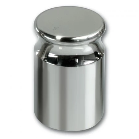 Poids individuel cylindrique en inox poli - Classe F1 Poids individuel cylindrique en inox poli - Classe F1