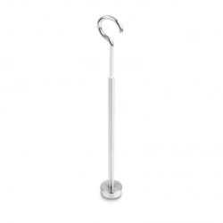 Tige de support à crochet en inox tourné - Classe M1