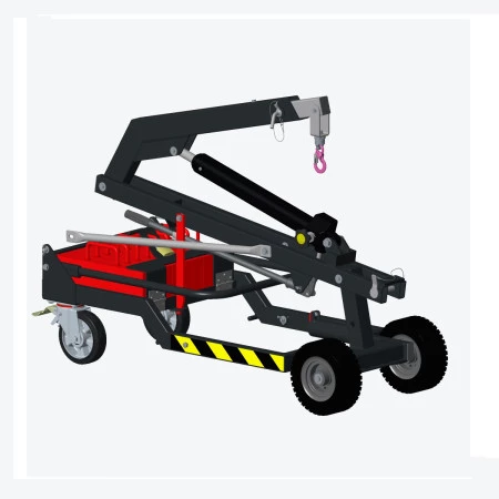 Potence mobile tout terrain repliable et peu encombrante Potence mobile tout terrain repliable et peu encombrante