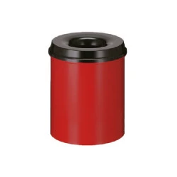 Poubelle de sécurité construction acier