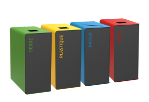 Poubelles et bacs de tri sélectif Extérieur et Intérieur Axess