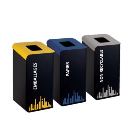 Borne de tri sélectif économique Borne de tri sélectif économique