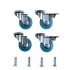 Kit roulettes pour poubelles de restauration