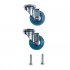 Kit roulettes pour poubelles de restauration Kit roulettes pour poubelles de restauration